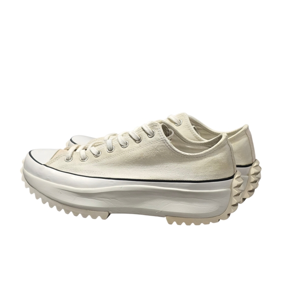 Converse Run Star Hike Ox Vintage White ( Men's 10.5 Women's 12 ) Sneakers - Picture 4 of 9